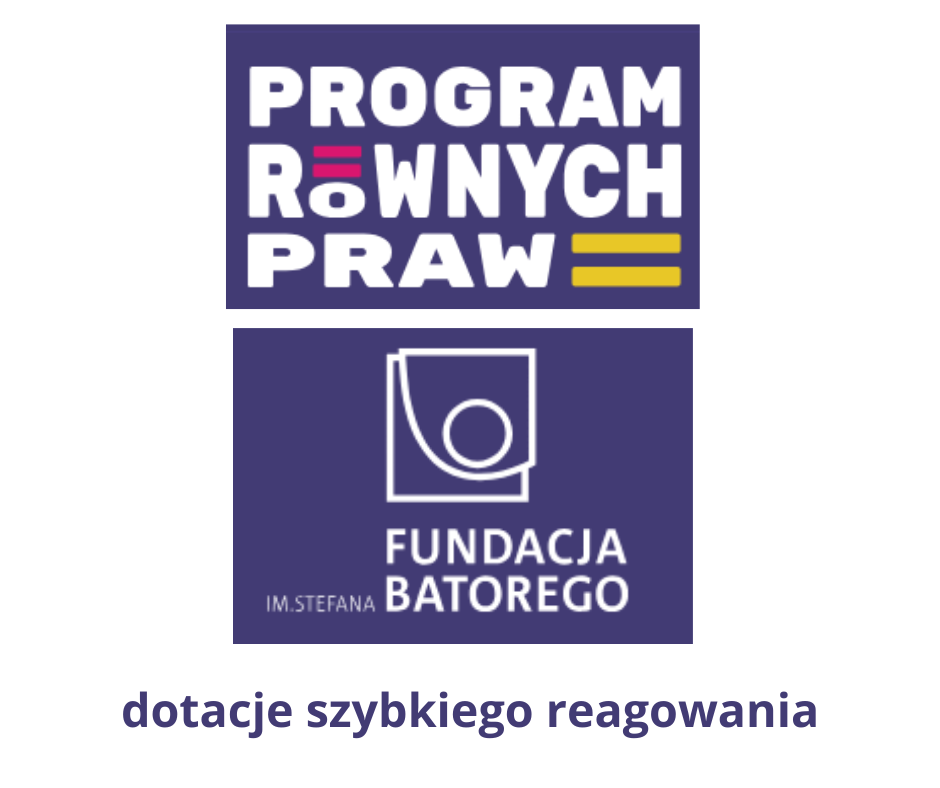 Program Równych Praw: dotacje szybkiego reagowania