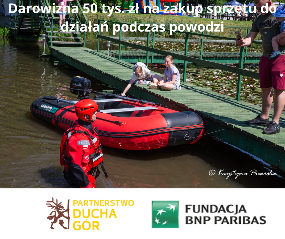 50 tys. zł od BNP Paribas na sprzęt dla OSP Janowice Wielkie 