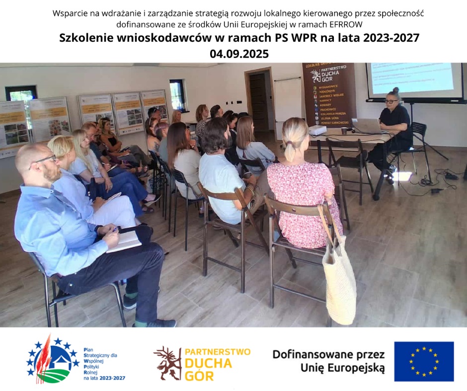 Szkolenie dla wnioskodawców 04.09.25 - relacja