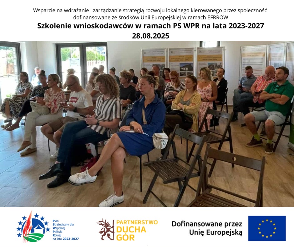 Szkolenie dla wnioskodawców 28.08.25 - relacja