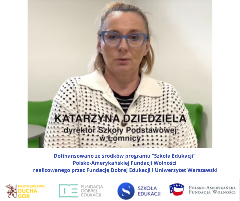 60 tys. zł na sprzęt od Fundacji Dobrej Edukacji dla SP Łomnica