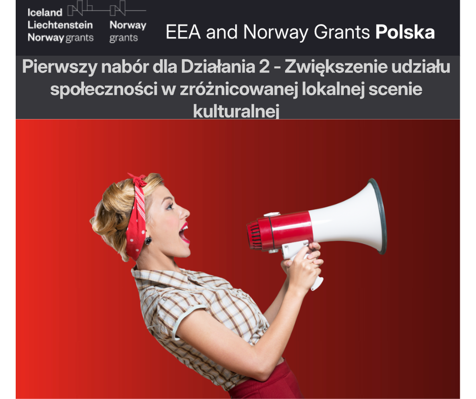 Fundusze Norweskie i EOG: Pierwszy nabór dla Działania 2 - Kultura i sztuka do 10.11.2026