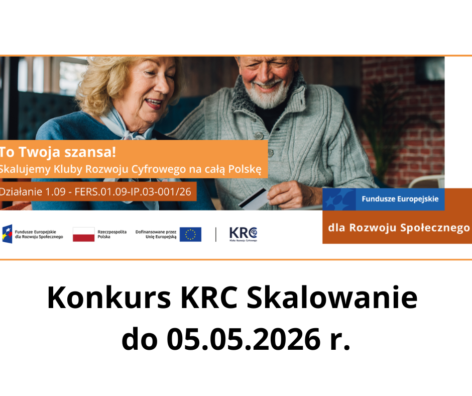 Konkurs FERS: Działanie 01.09 Rozwój kompetencji cyfrowych