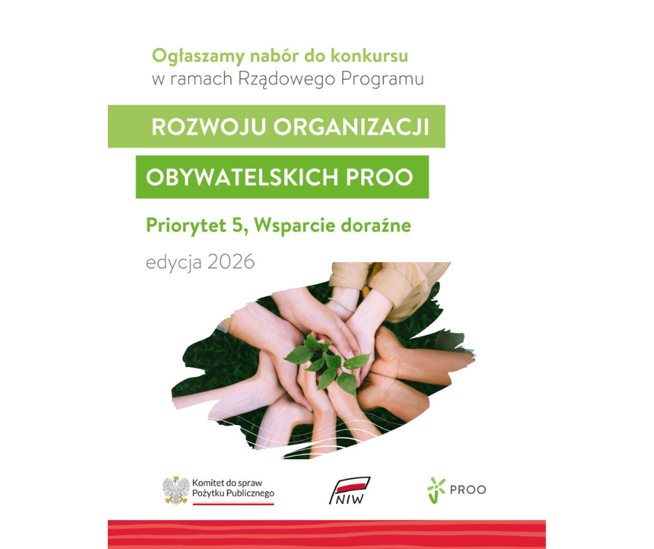 Nabór wniosków PROO: Priorytet 5 Wsparcie doraźne