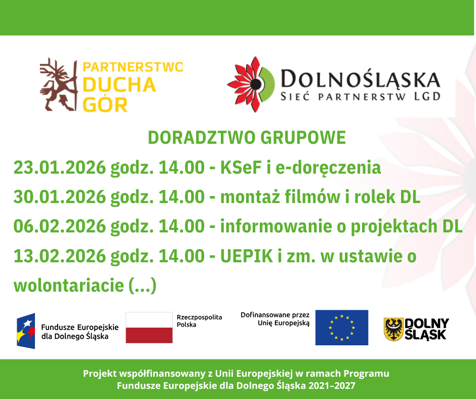 Plan doradztwa grupowego styczeń-luty 2026