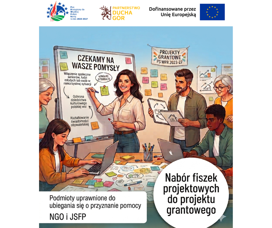 Przedłużamy do 15.10.26 nabór fiszek do grantów 