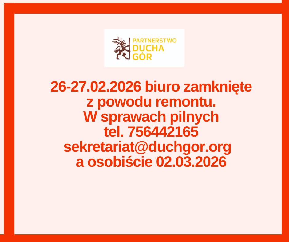 26-27.02.2026 biuro zamknięte z powodu remontu