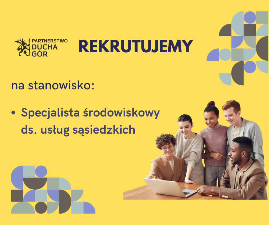 Ogłoszenie o pracę Specjalista/-tka środowiskowy ds. usług sąsiedzkich