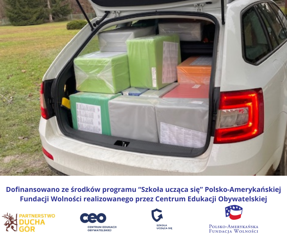 Dostawa sprzętu do świetlicy socjoterapeutycznej dla SP Łomnica