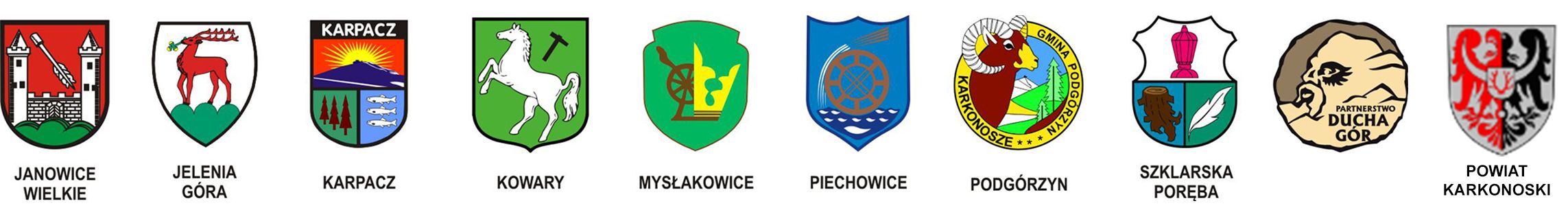 wszystkie gminy